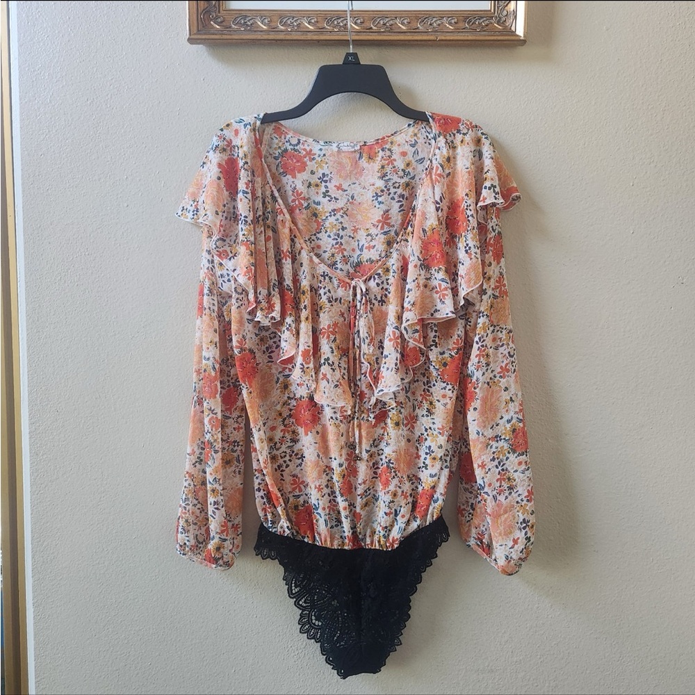 Intimately Free People FP Say It To Me Bodysuit blouse top